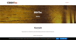 Desktop Screenshot of bshtec.com